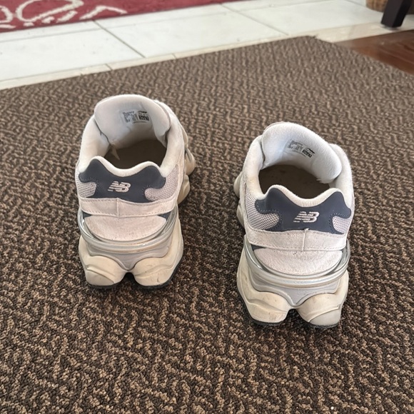 New Balance Beige and Gray Sneakers - Picture 2 of 4